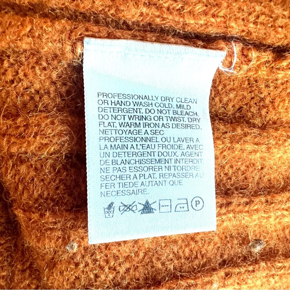 THE NORTH FACE MEN ORANGE SWEATER - Picture 8 of 11